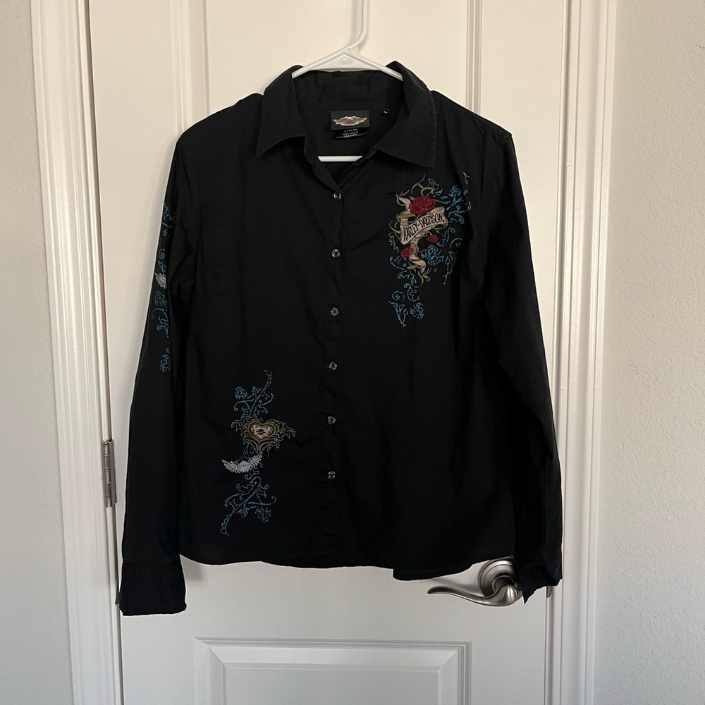 Button Down Blouse - image 1